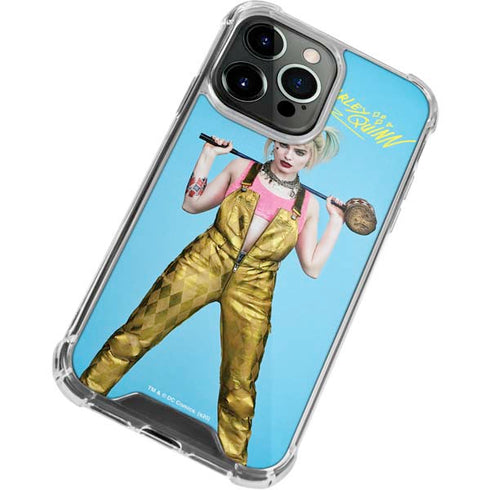 DC Comics Harley Quinn Movie Charcater Poster iPhone 15 Pro Clear Case